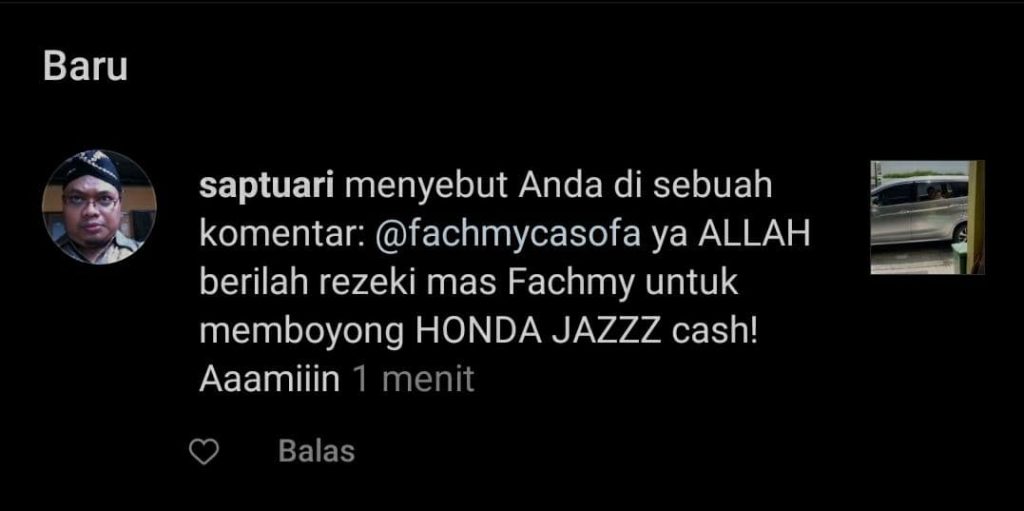 beli honda jazz cash